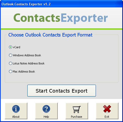 Outlook не импортирует vcard