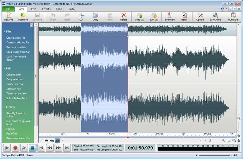 download wavepad sound editor