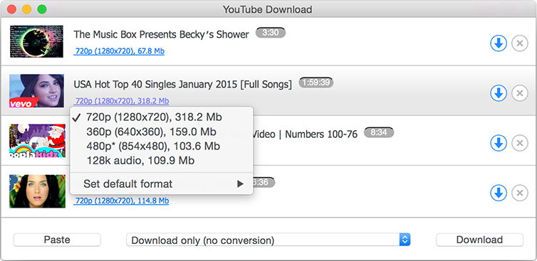 youtube download converter mac