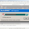 AutoDWG PDF to DWG Converter SA