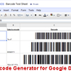 Barcode Generator for Google Docs