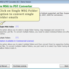 Bulk Convert MSG to PST