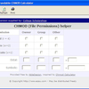 College CHMOD Calculator