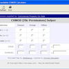 Commercial Property CHMOD Calculator