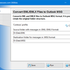 Convert EML Files to Outlook MSG