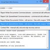 Corrupt Open Office Recovery