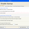 Disable Startup