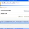 Export Contacts in Lotus Notes