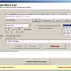 Generate Word List