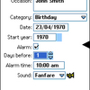 Handy Dates for Sony Ericsson
