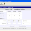 Land CHMOD Calculator