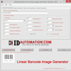 Linear Barcode Image Generator