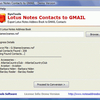 Lotus Notes Contacts to Apps