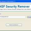 Lotus Notes NSF Security Remover