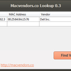 Macvendors.co Lookup