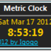 Metric Clock