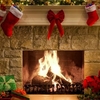 New Year Fireplace Screensaver