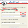 Outlook Contacts Export to vCard