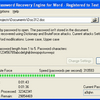 Password Recovery Engine for Word