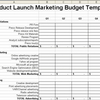 Product Launch Plan Marketing Budget